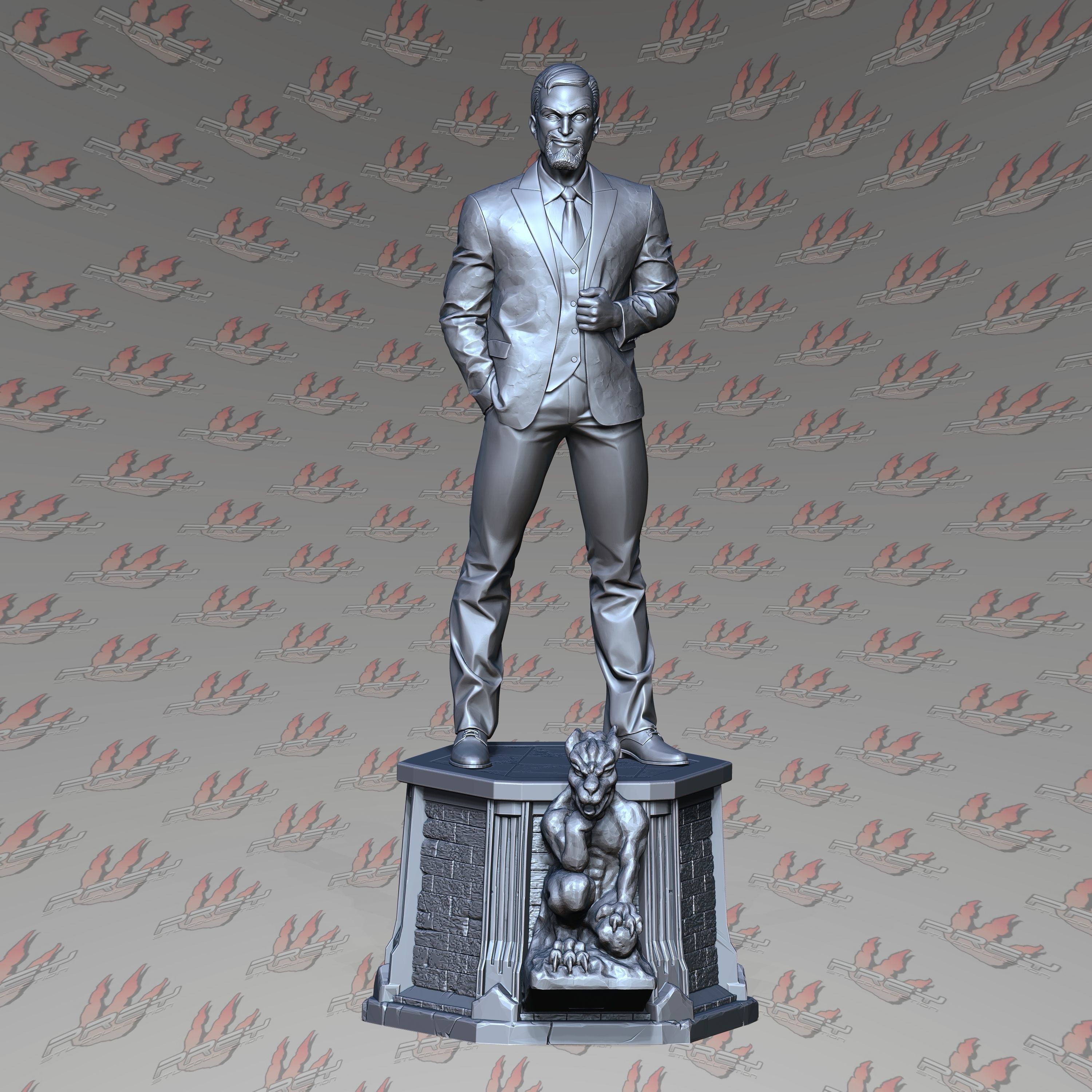 DAVID XANATOS 1-24 3D print model_1