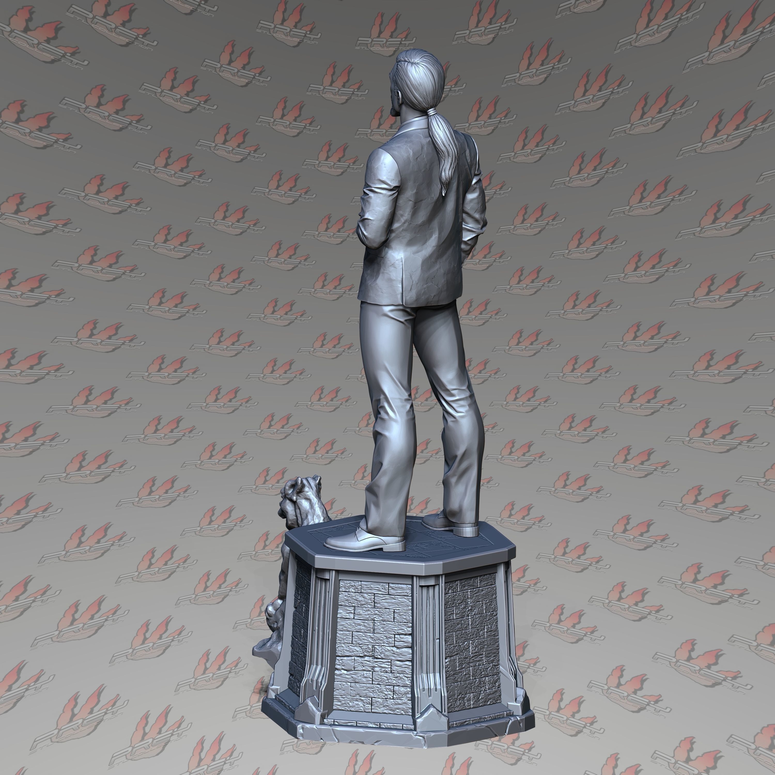 DAVID XANATOS 1-24 3D print model_4