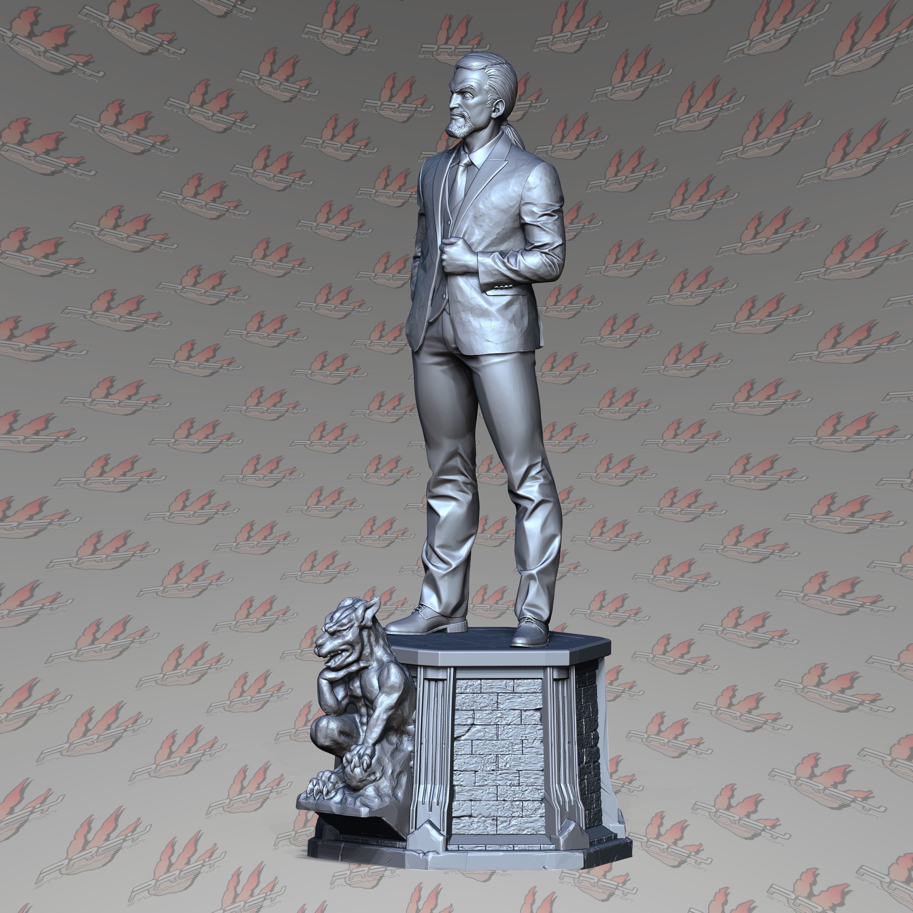 DAVID XANATOS 1-24 3D print model_5