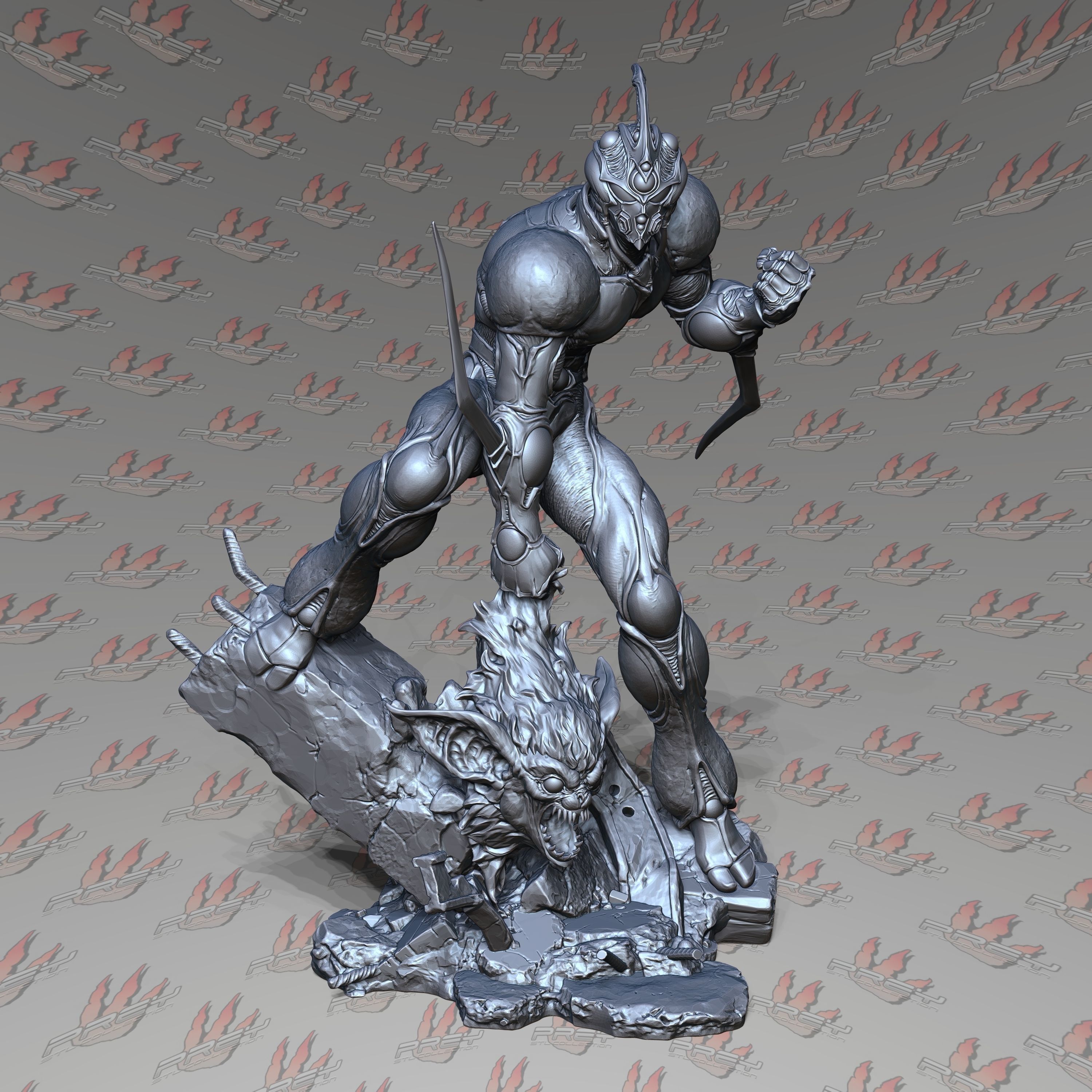 Guyver 1-10 3D print model_2