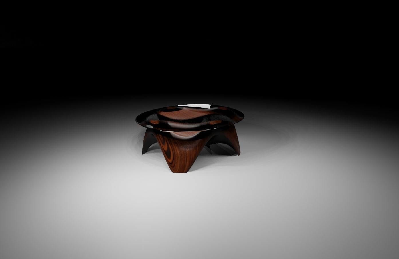 Coffy Table 3D model_2