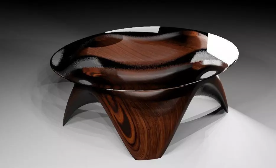 Coffy Table 3D model_0