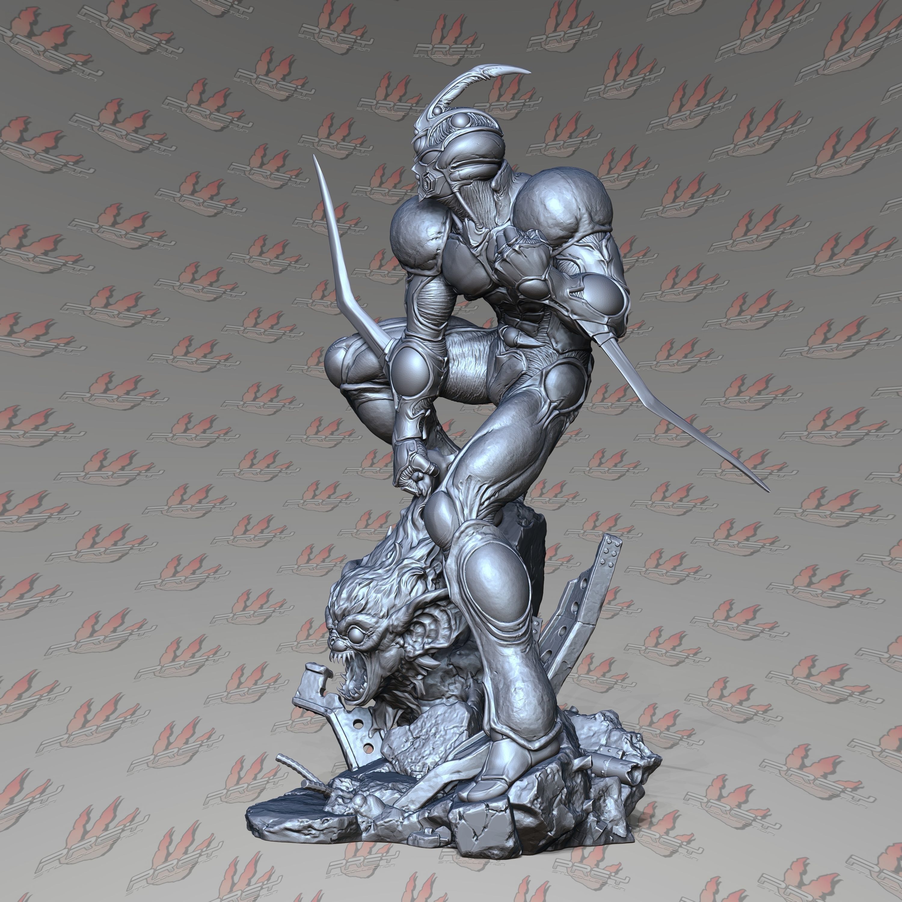 Guyver 1-24 3D print model_5