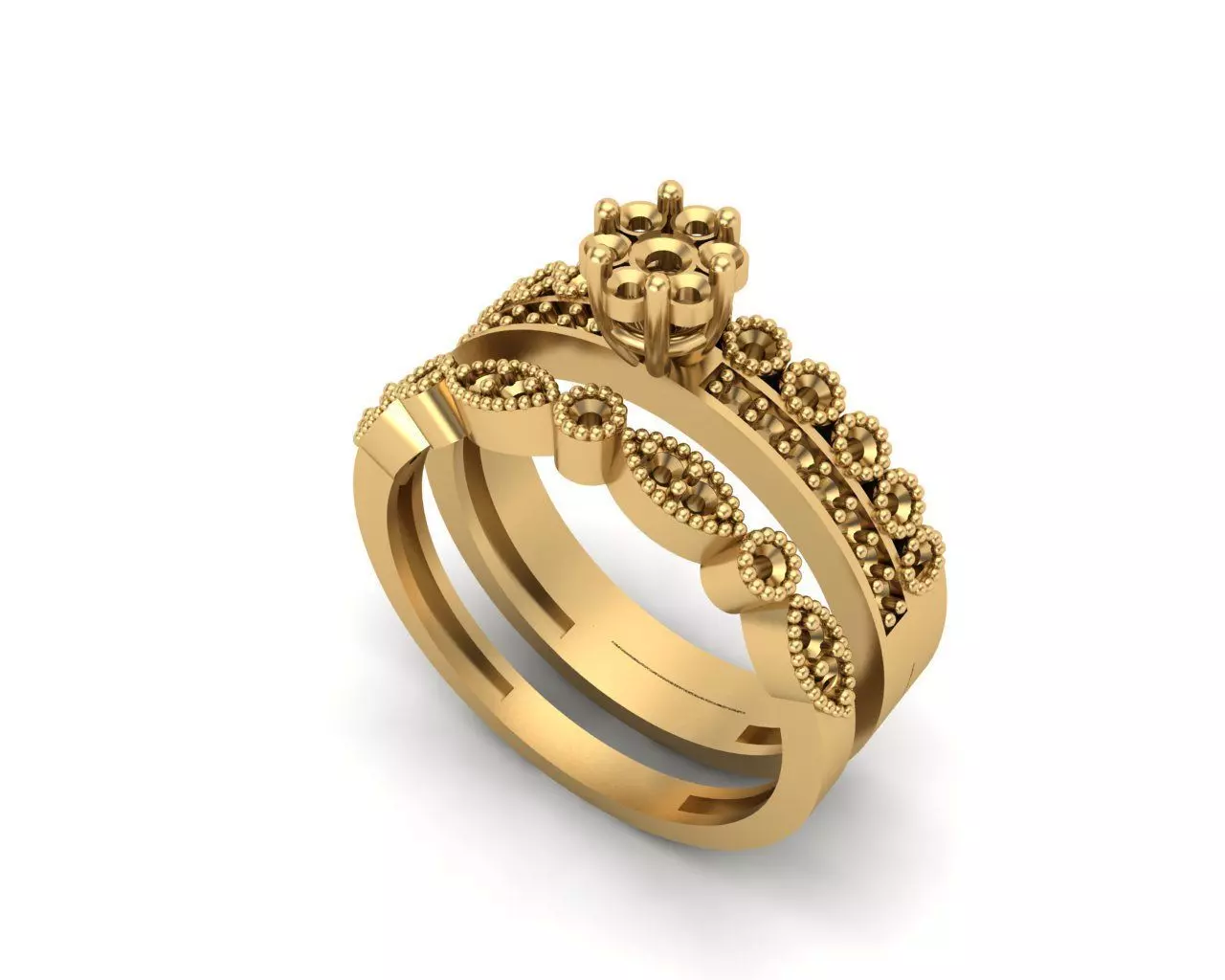 Jewelry ring 163 3D print model