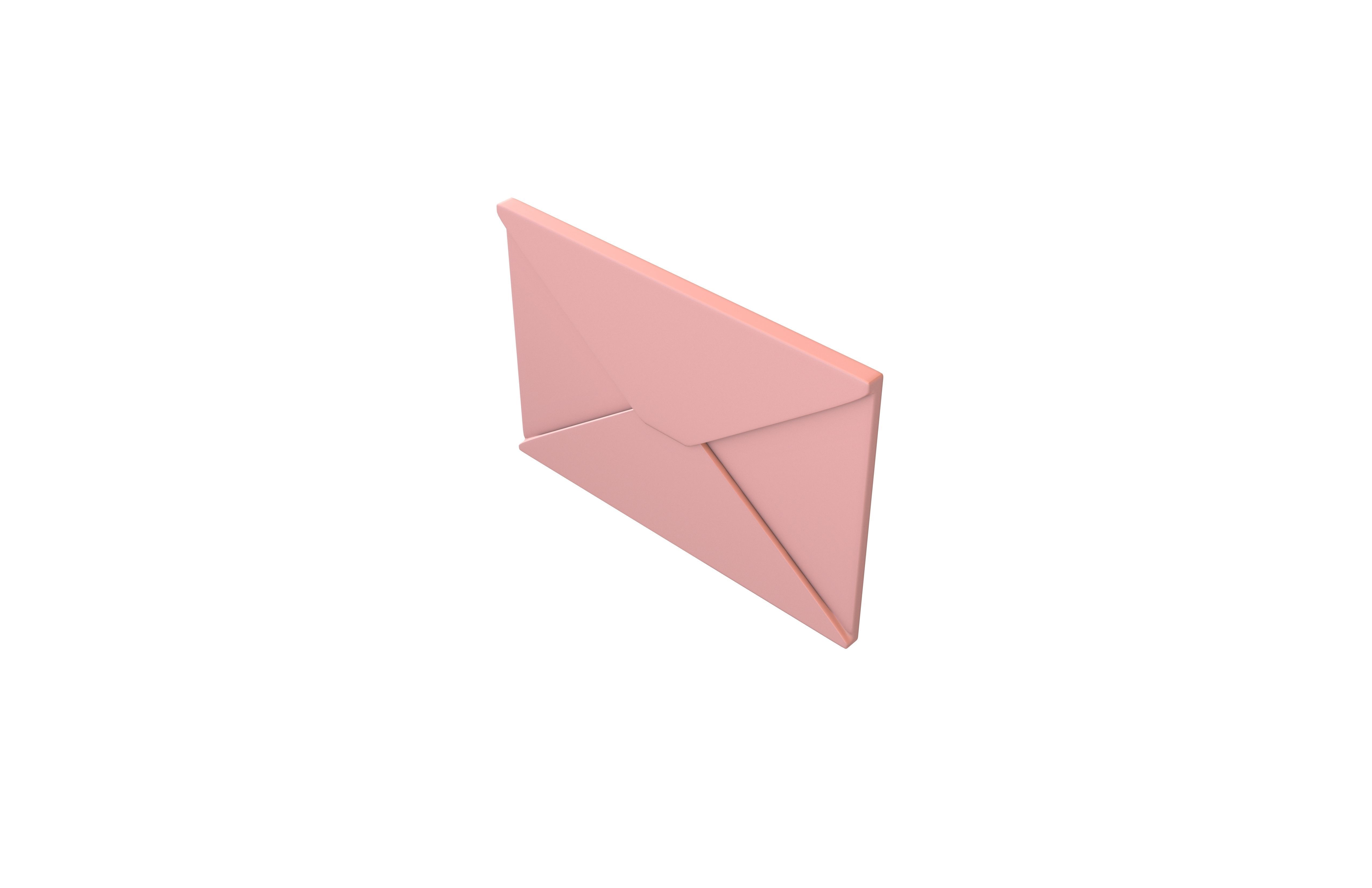 Mail Icon v1 001 Low-poly 3D model_2