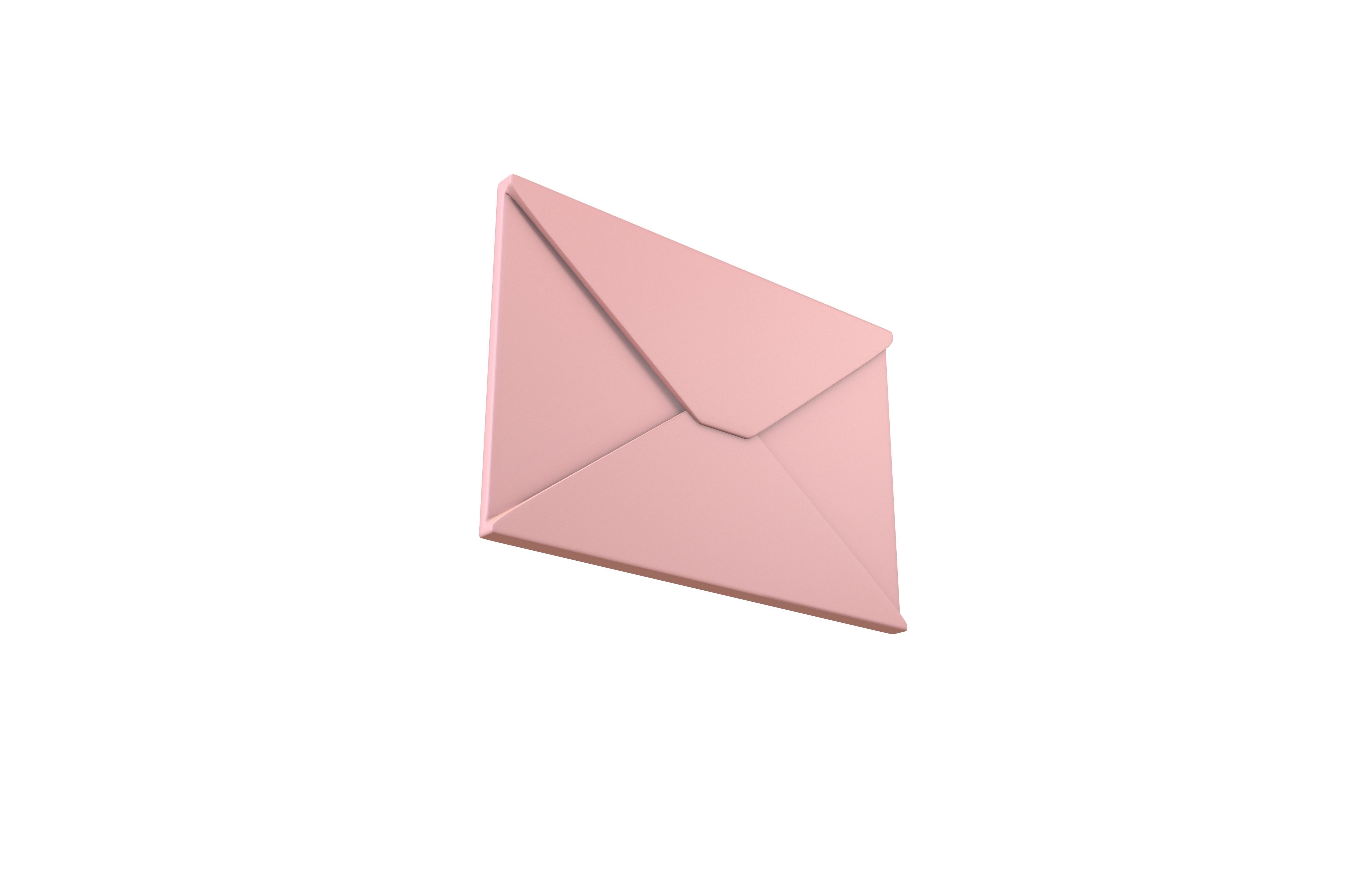 Mail Icon v1 001 Low-poly 3D model_3