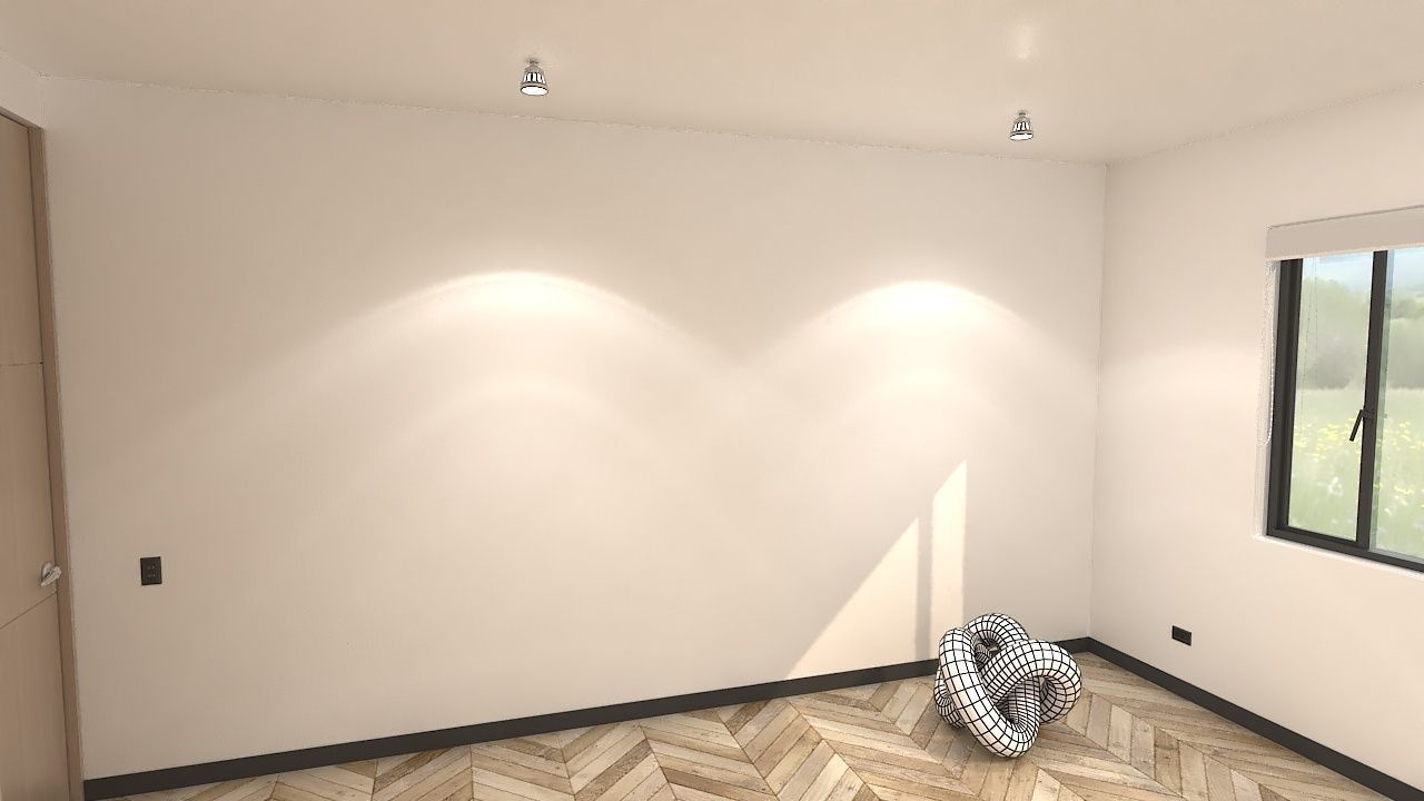 Empty room 3D model_1