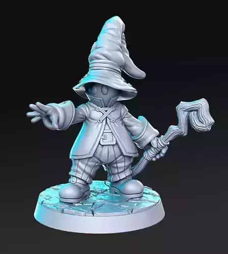 Vivi Ornitier Final Fantasy 32mm Pre-supported  3D print model