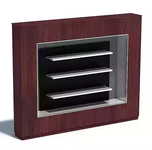 Modern Inset Metal Shelves