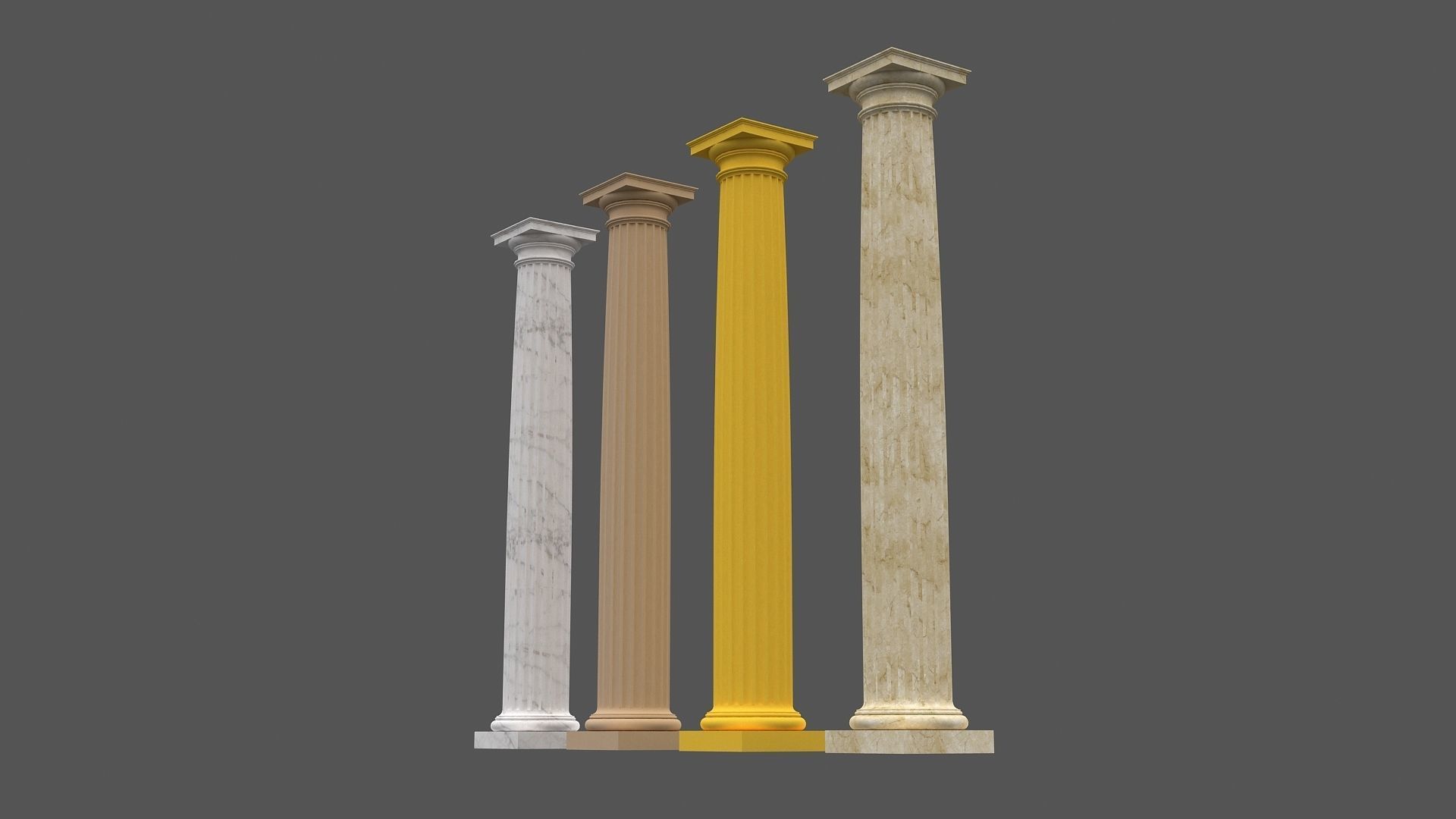 Corinthian Column 3d Model 06 3D model_8