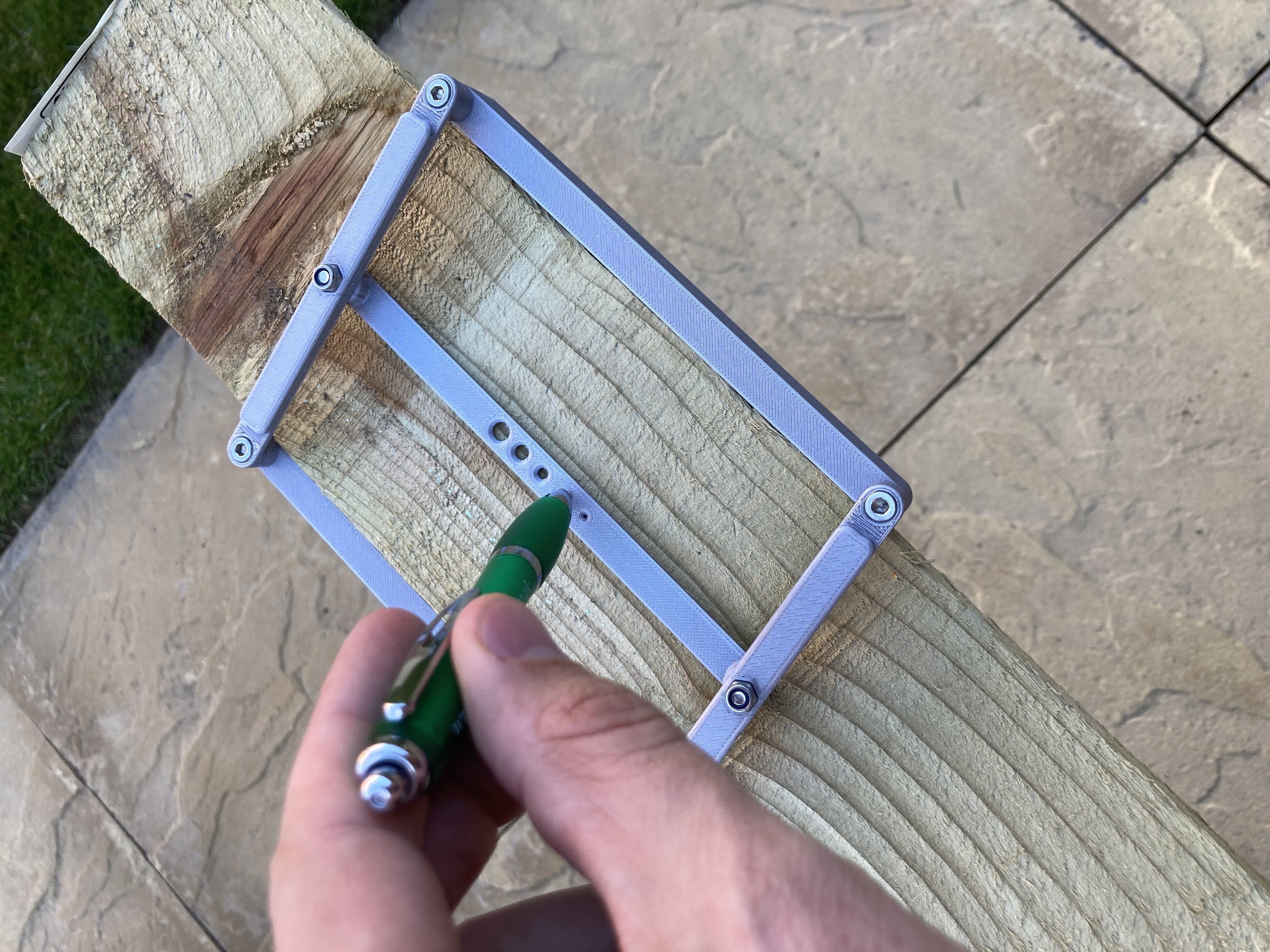 iNEADthat Centering Tool Centre Finder Marker 3D print model_5