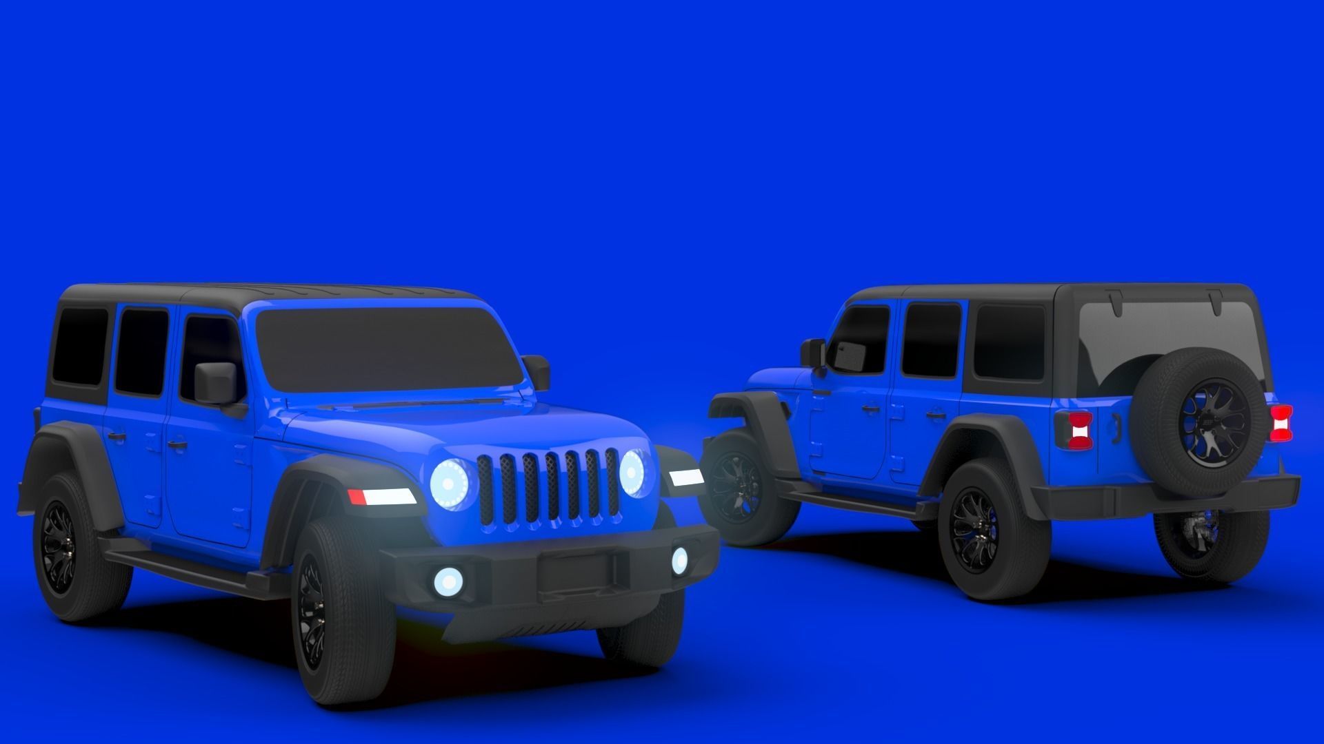 CAD model of JL JEEP WRANGLER 2018 3D model_1