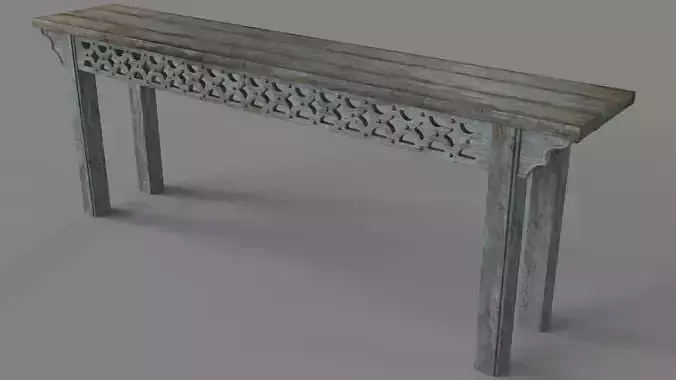 Living Room La Grange Burnham Console 3D model