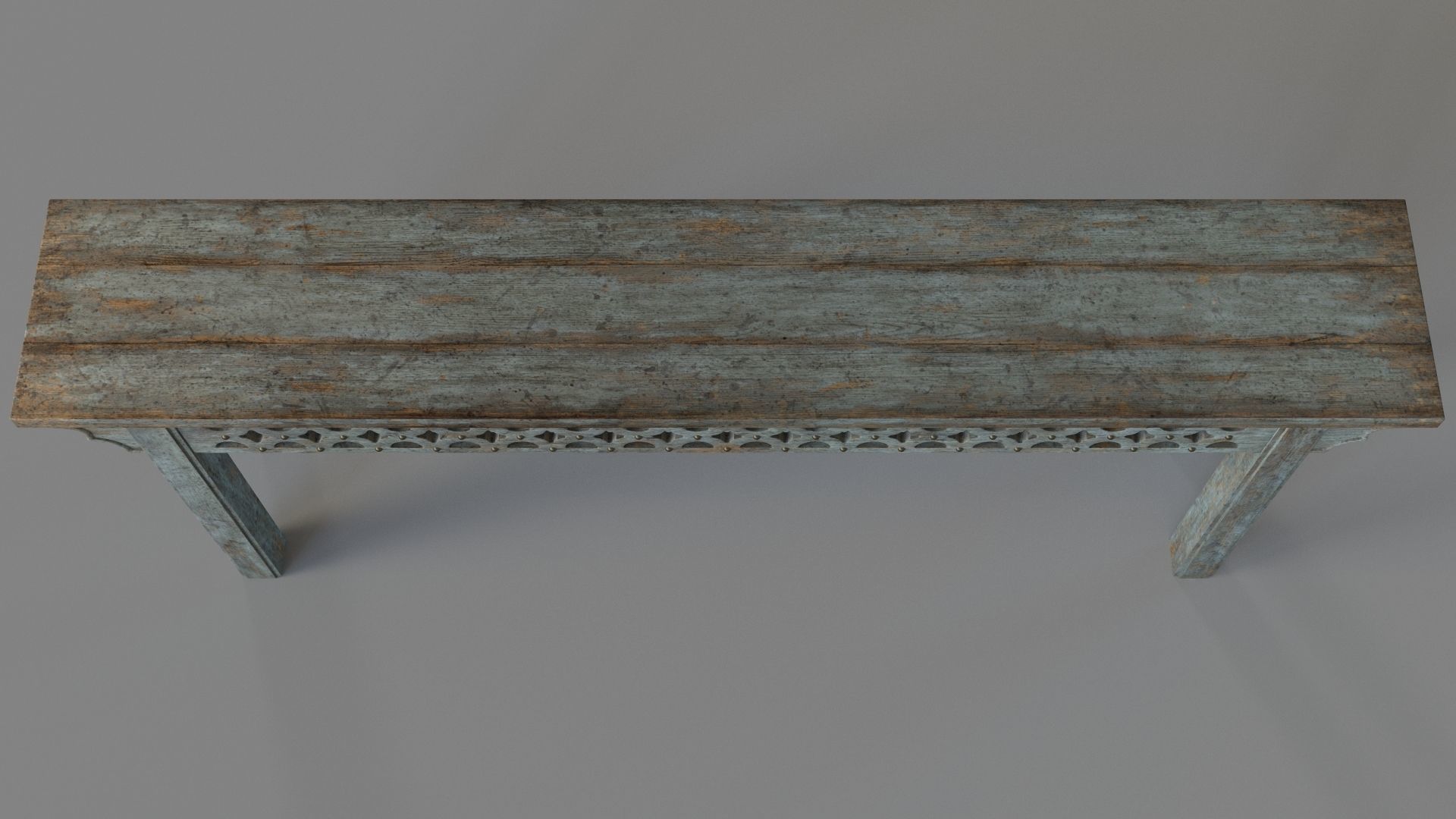 Living Room La Grange Burnham Console 3D model_3