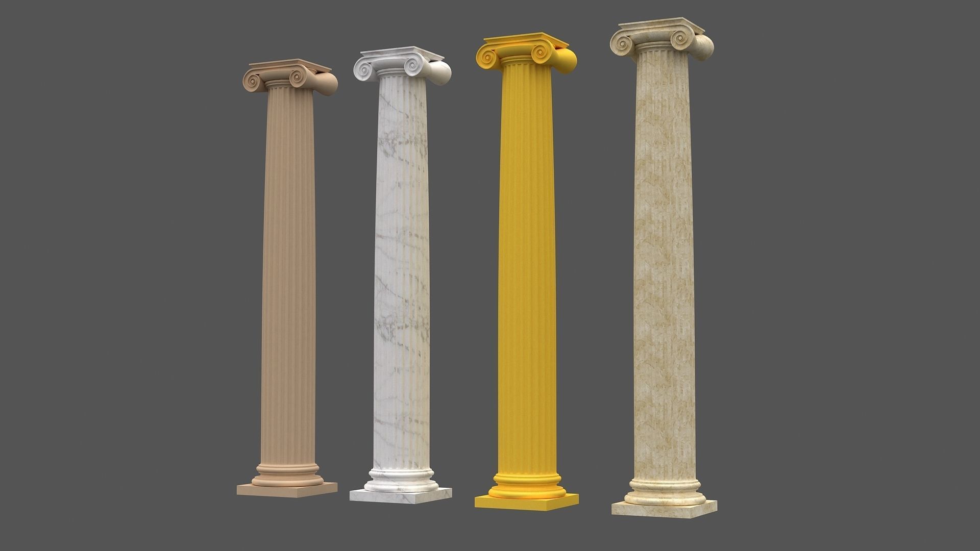 Corinthian Column 3d model 07 3D model_13