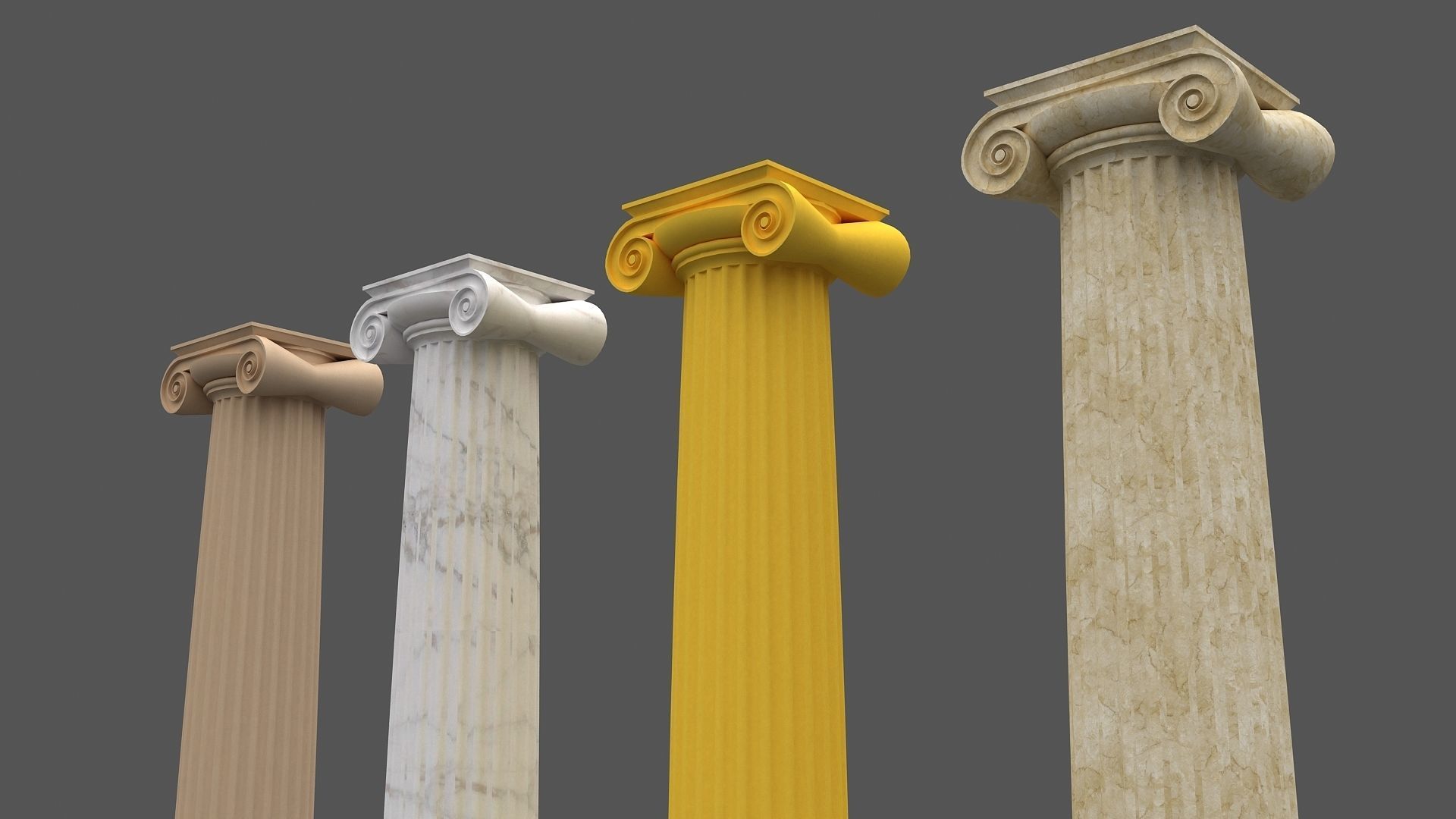 Corinthian Column 3d model 07 3D model_15