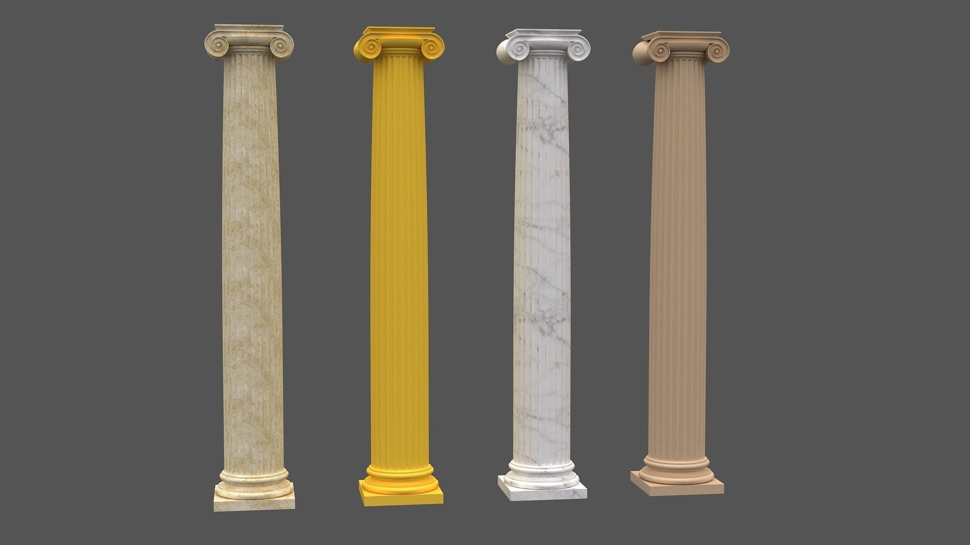 Corinthian Column 3d model 07 3D model_18