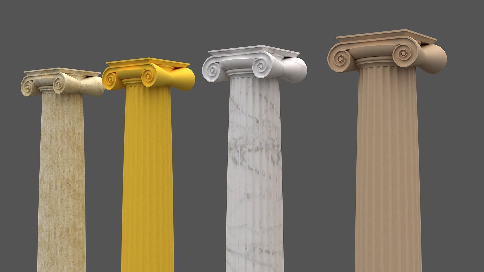 Corinthian Column 3d model 07 3D model_17