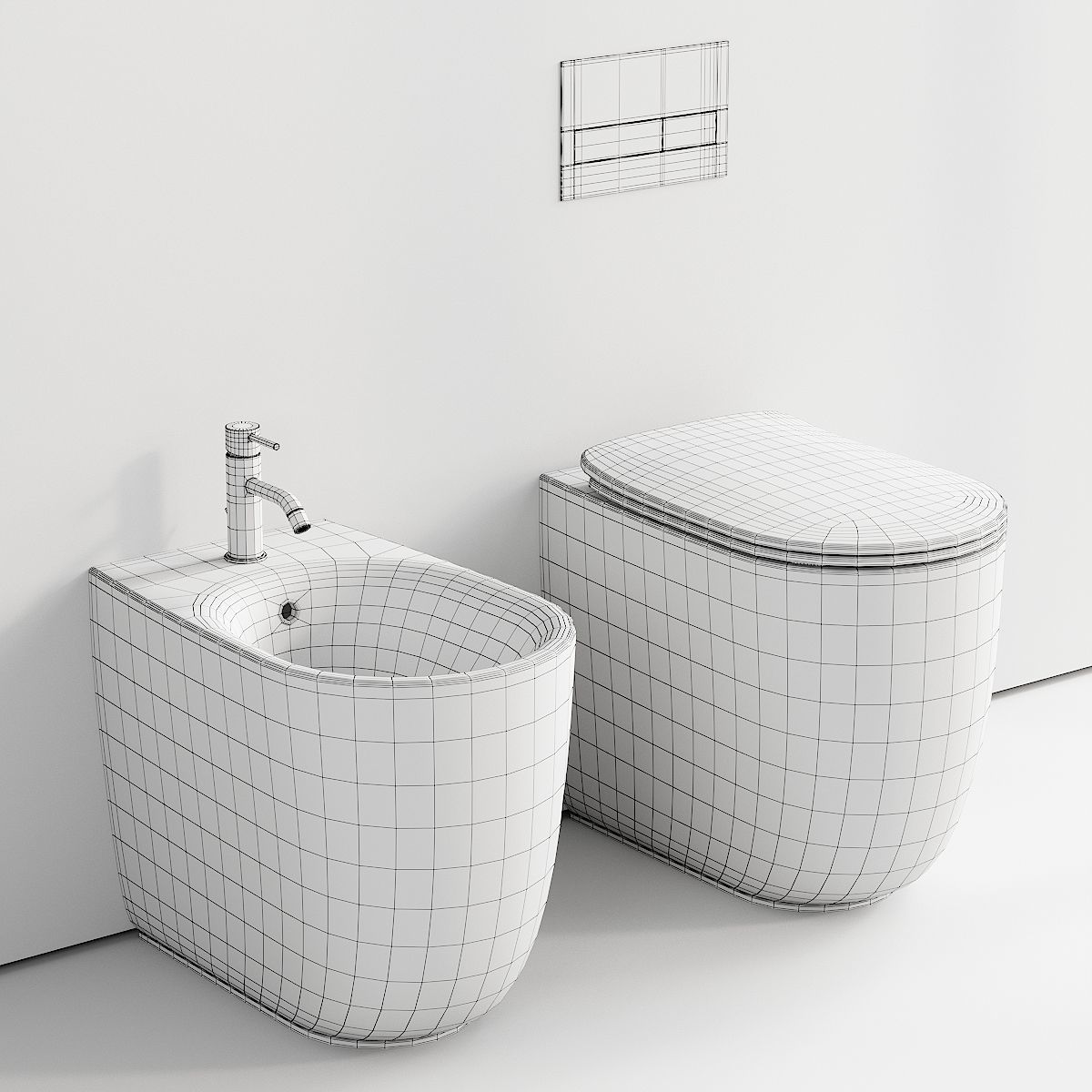 Kerasan Nolita WC 3D model_4