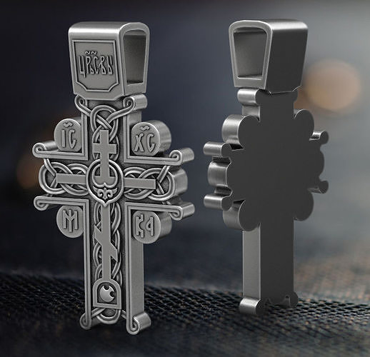 The Calvary Cross 3d model for 3d printing 3D print model 3D print model