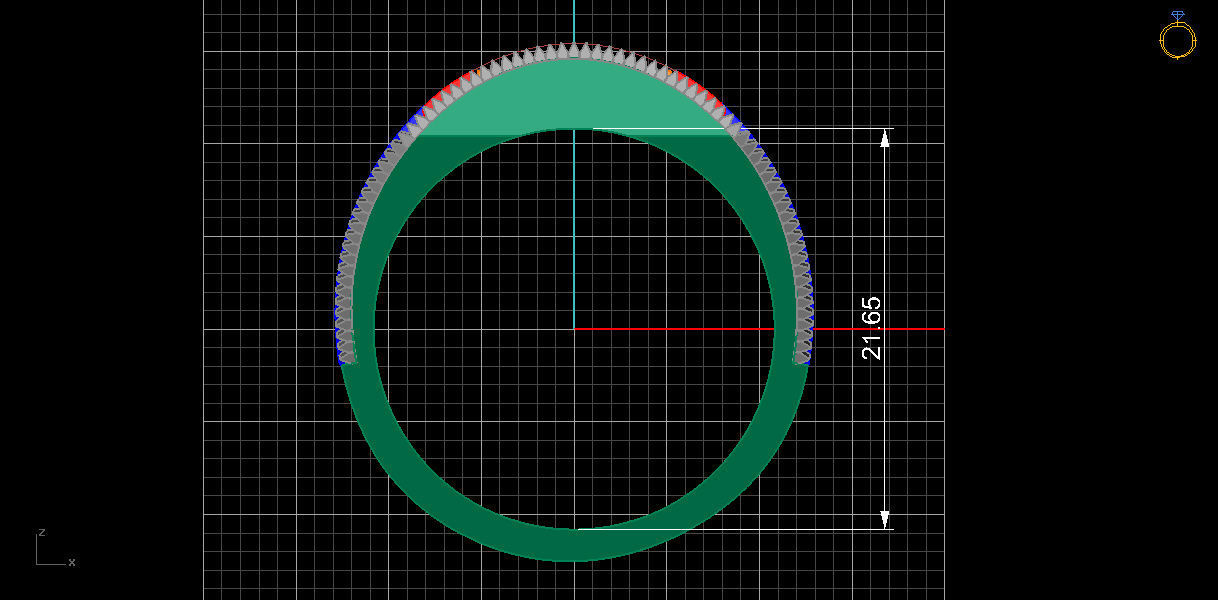 NEO MAN RING MODEL45 3D print model_3