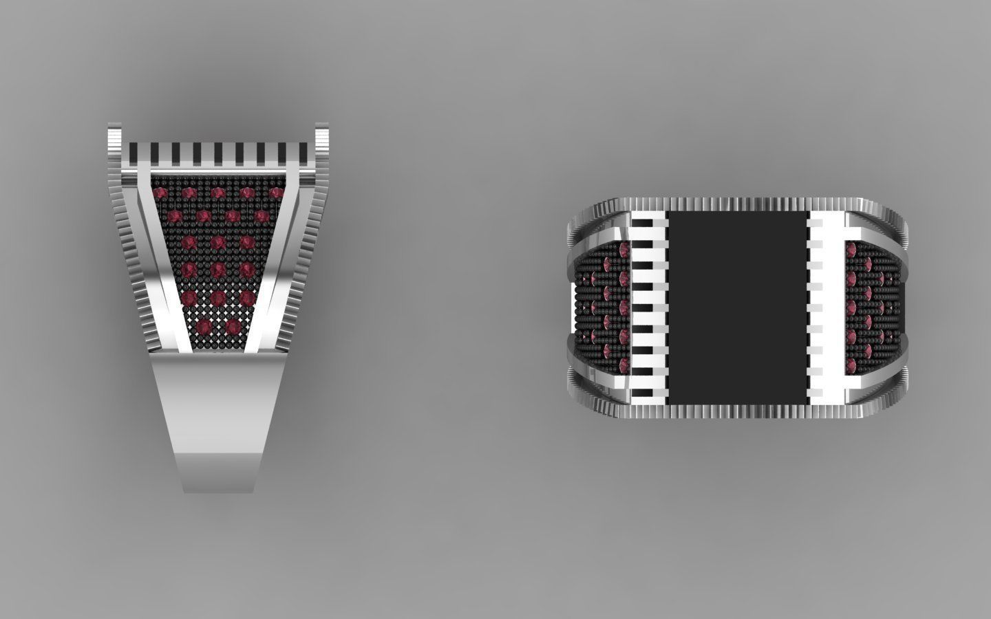 NEO MAN RING MODEL45 3D print model_1