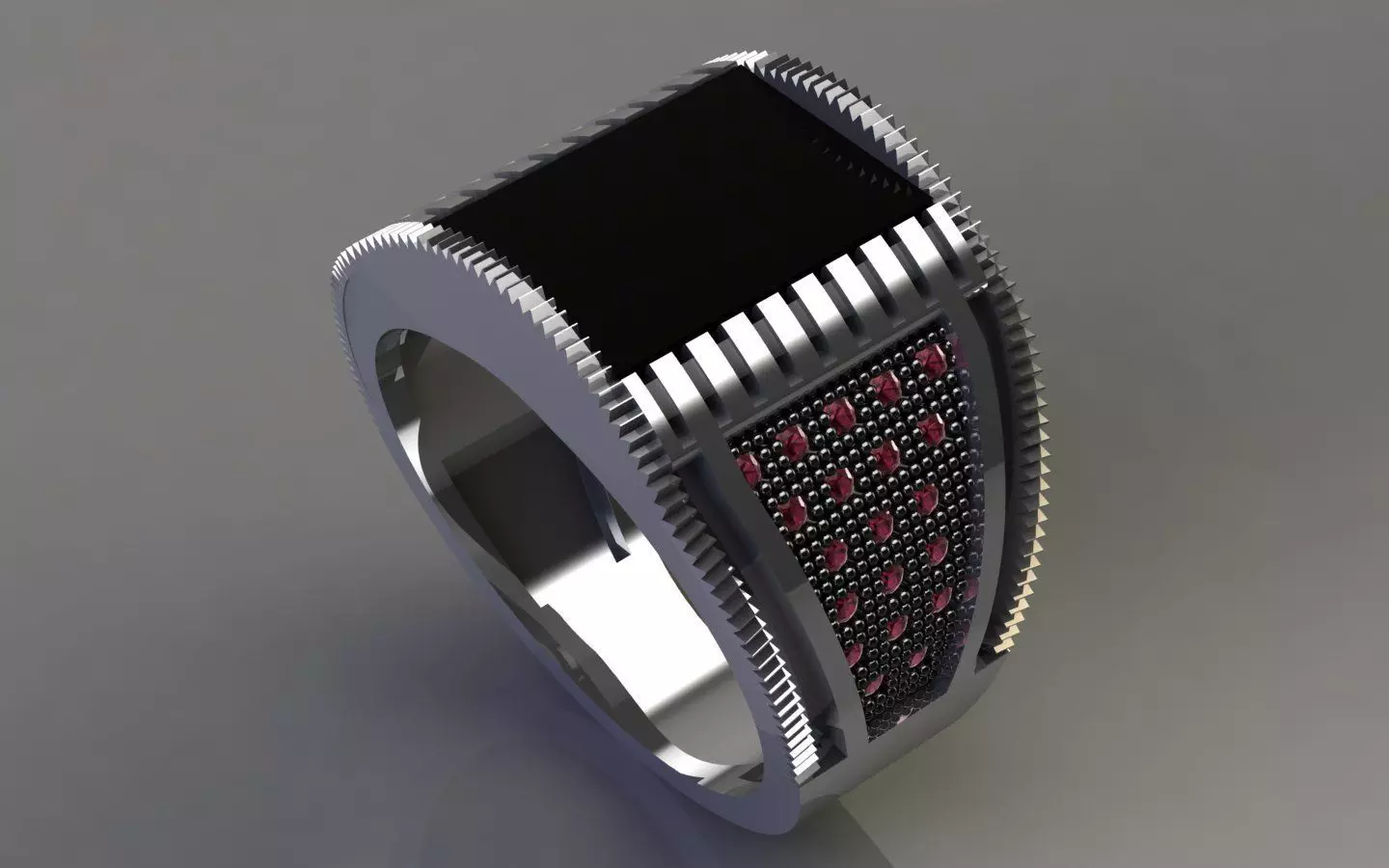 NEO MAN RING MODEL45 3D print model_0