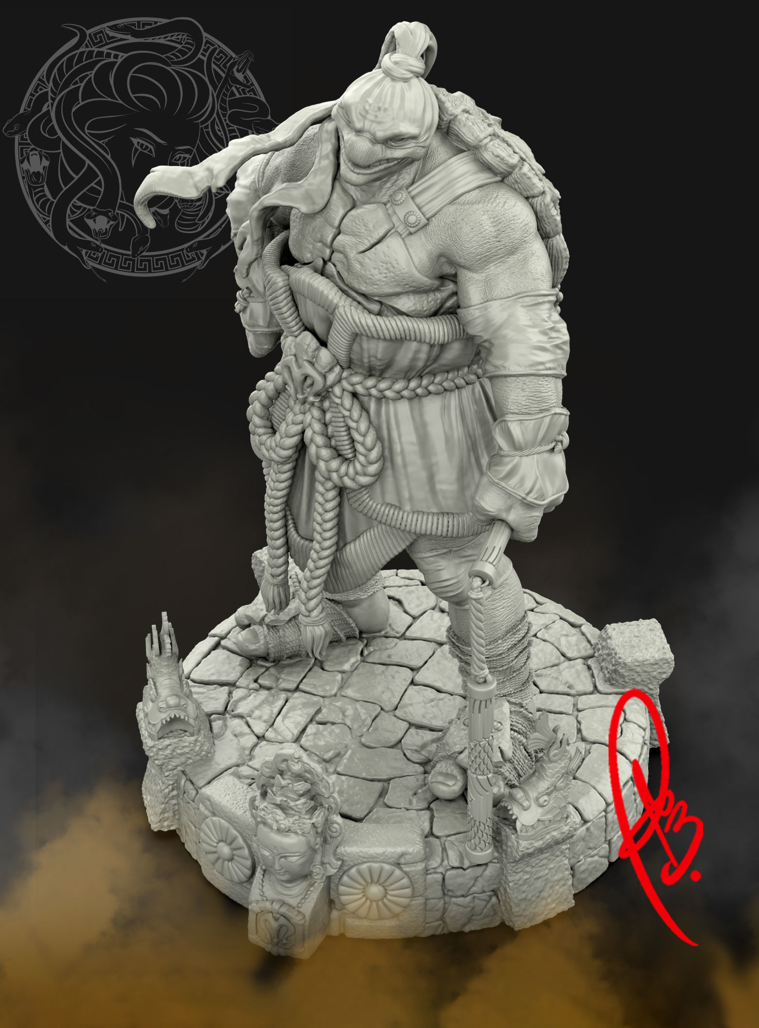 MICHELANGELO BY CREATIVE GEEK MB 3D print model_11