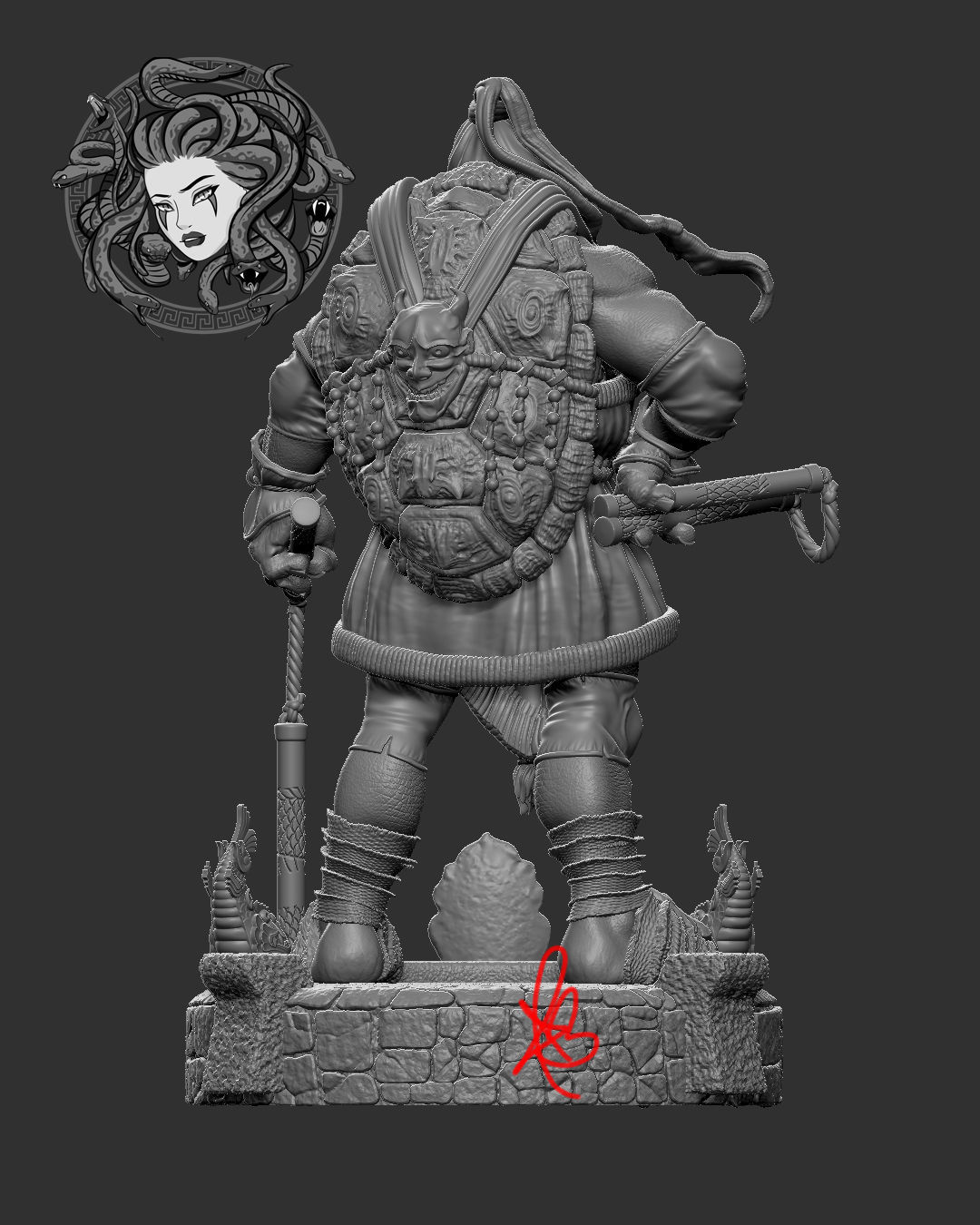 MICHELANGELO BY CREATIVE GEEK MB 3D print model_7