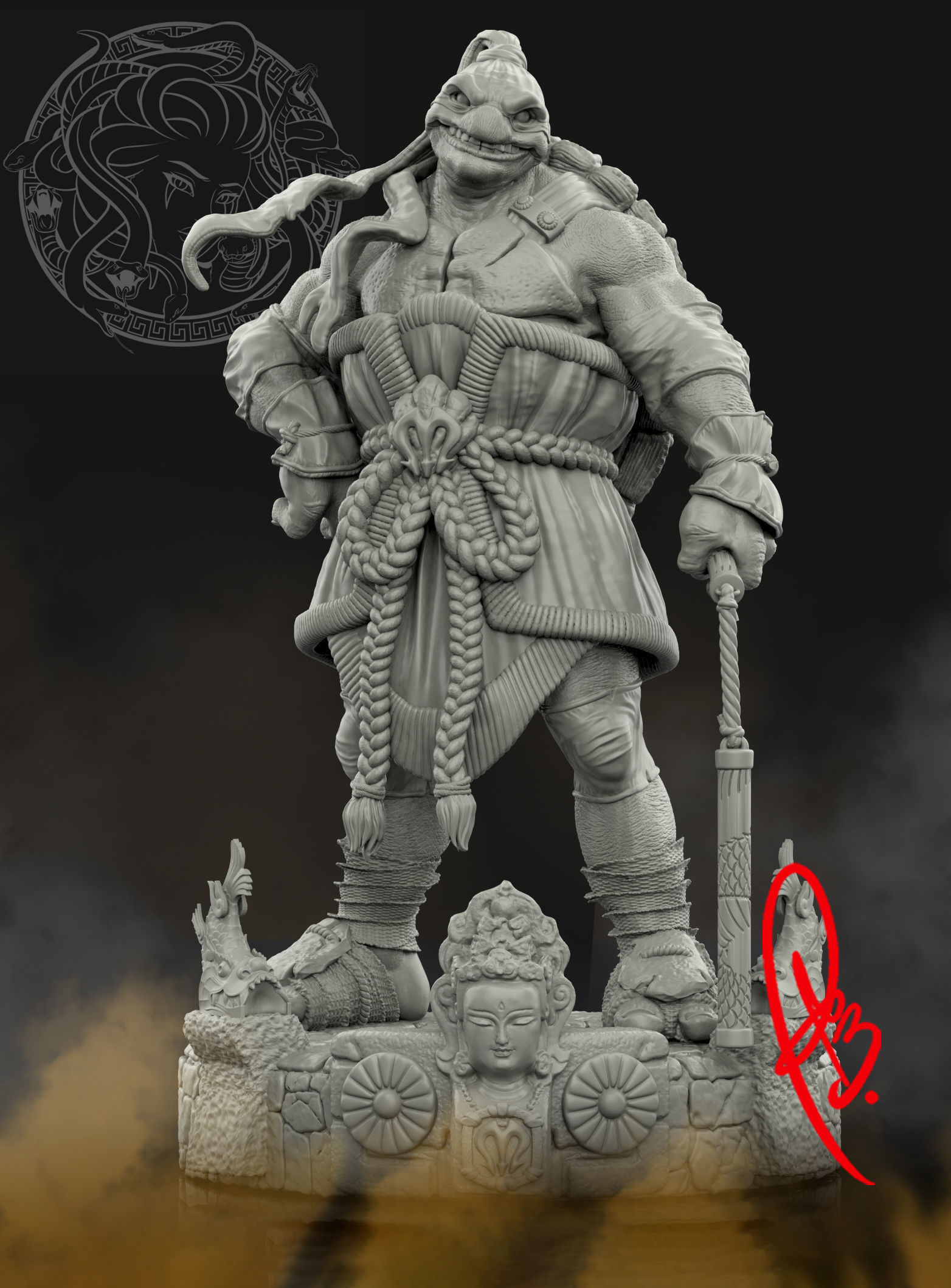 MICHELANGELO BY CREATIVE GEEK MB 3D print model_8