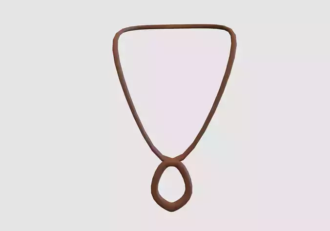 simple cartoon necklace 