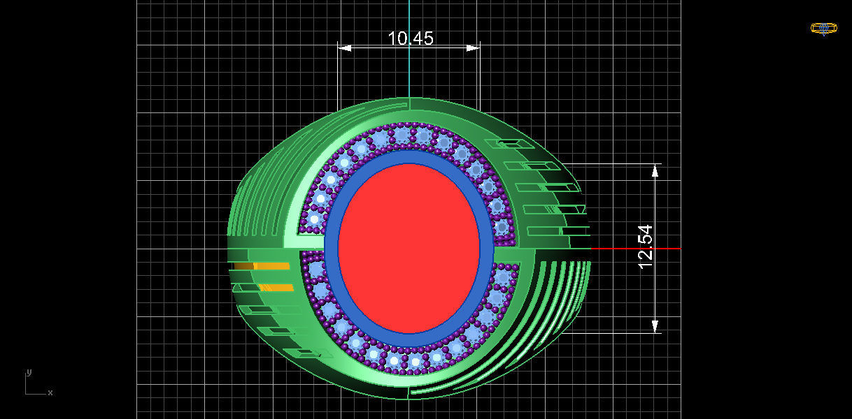 NEO MAN RING MODEL47 3D print model_2