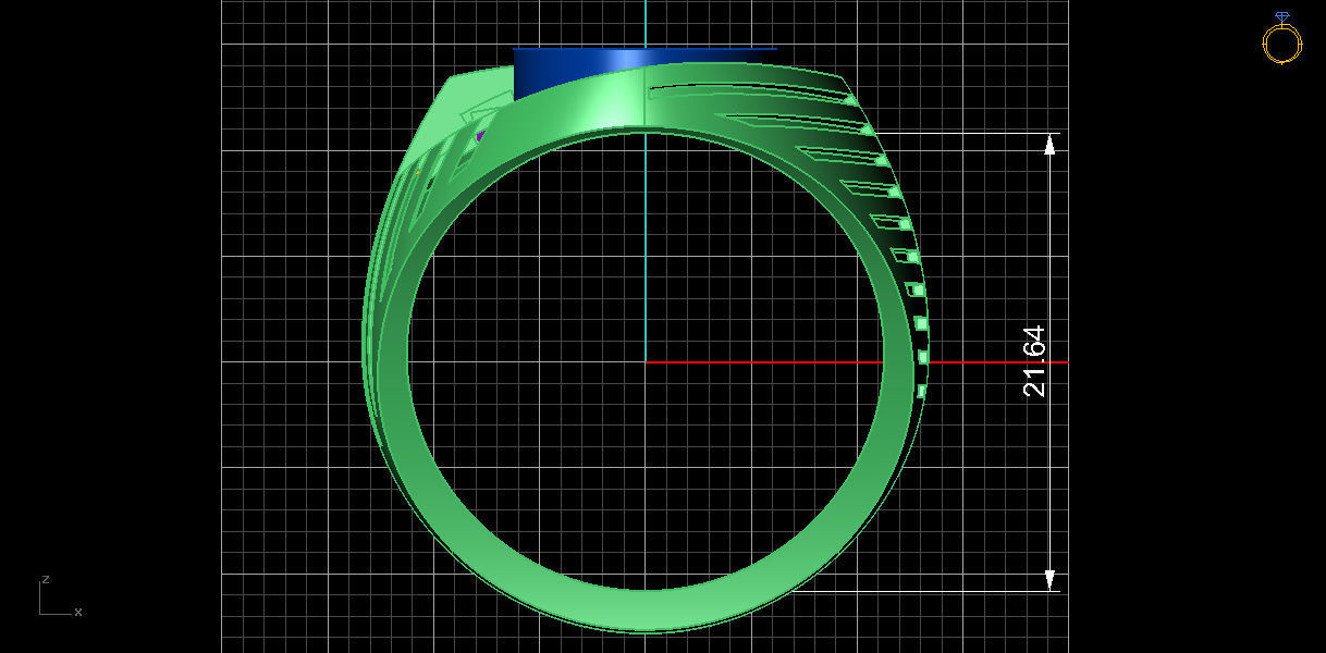 NEO MAN RING MODEL47 3D print model_3