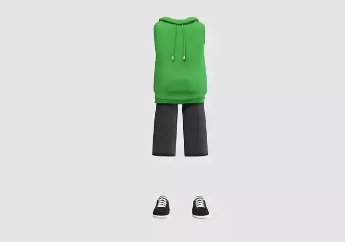 cartoon sports outfit 