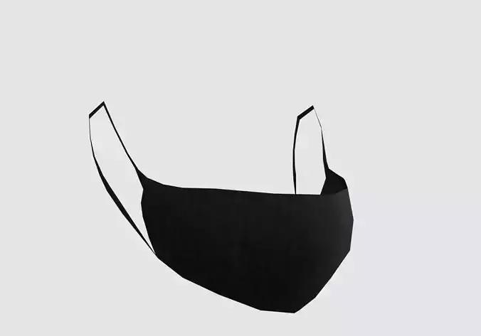 black cartoon mask 