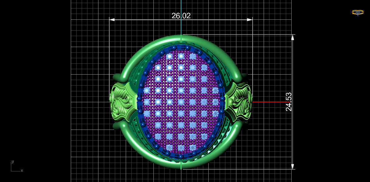 NEO MAN RING MODEL48 3D print model_2