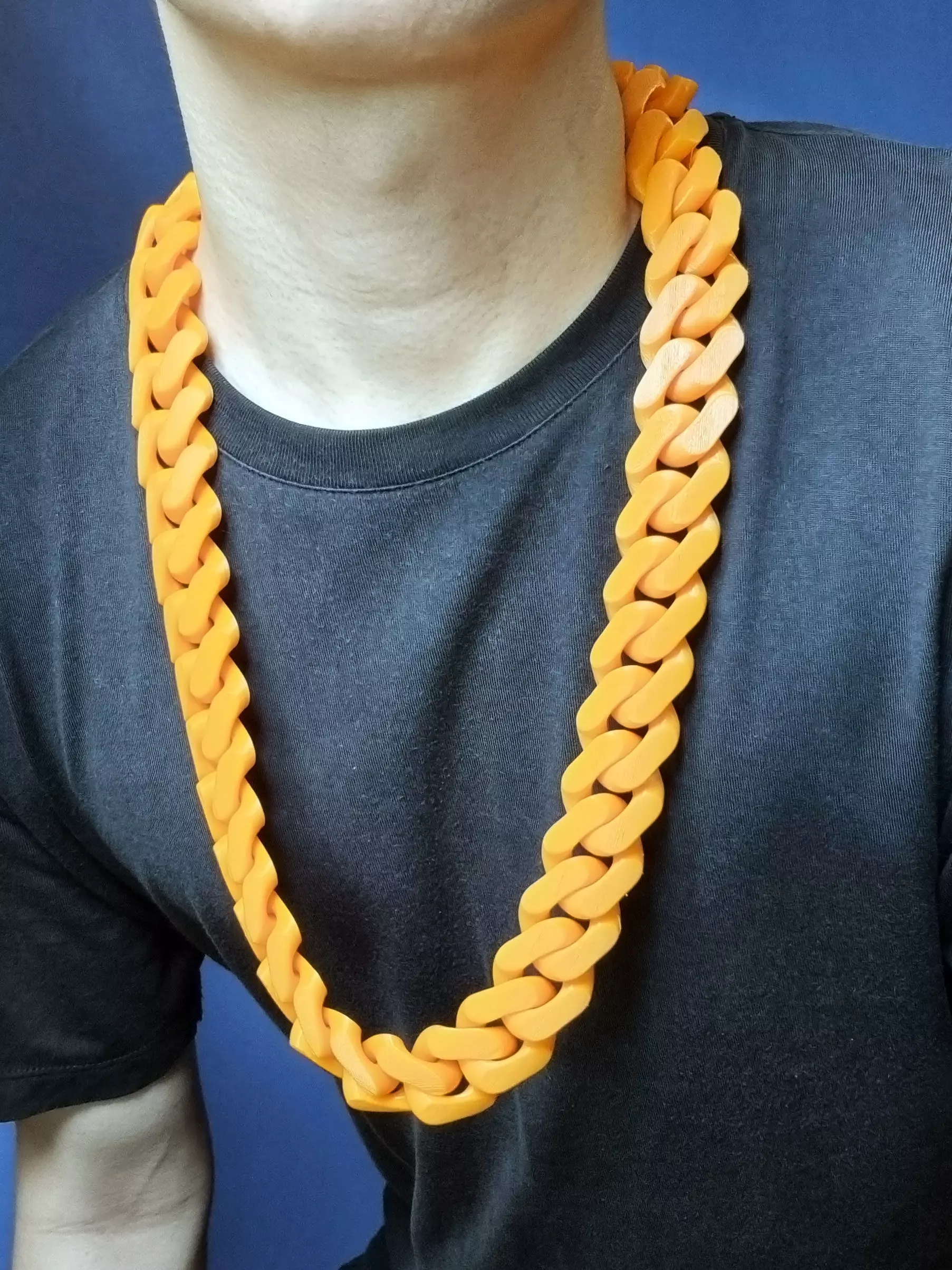Print-in-Place Cuban Link Chain 3D print model