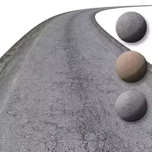 Old Road Set 3D model