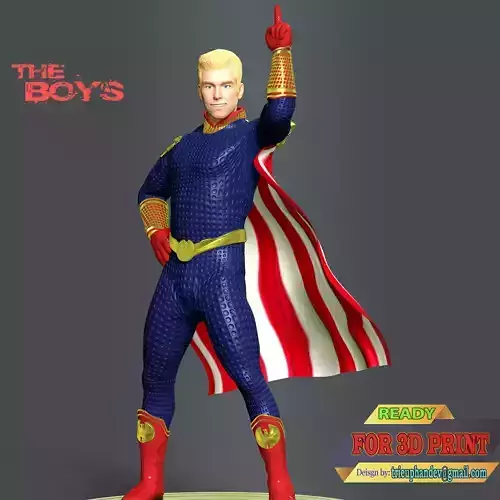 Homelander - The Boys 3D print model
