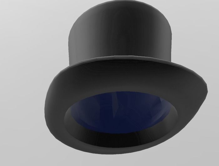 Top Hat 3D print model_3