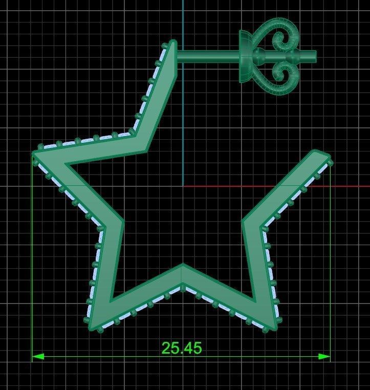 Earrings ri12 3D print model_6