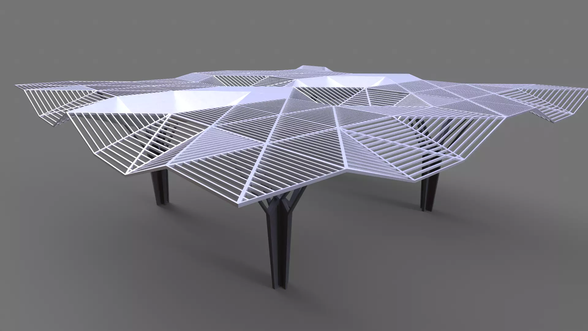 Public Shade 3D model_0