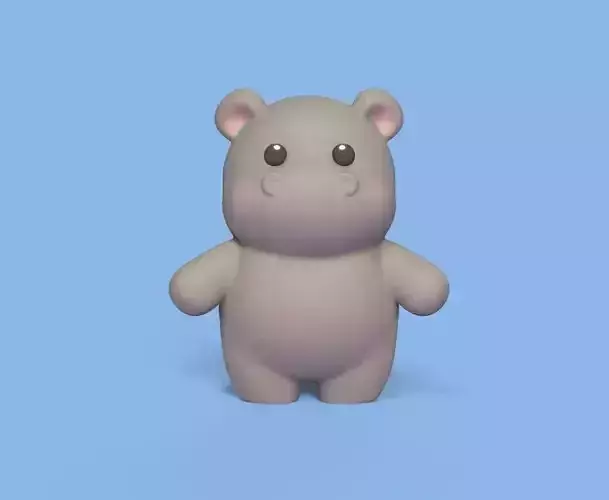 Cute Little Hippo