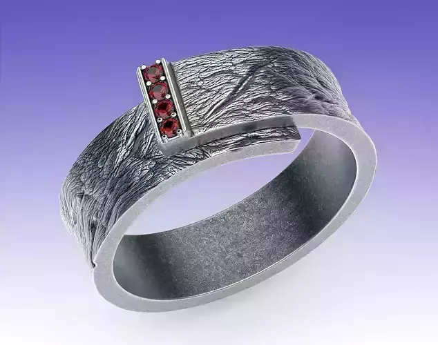 Ring Textured Wedding