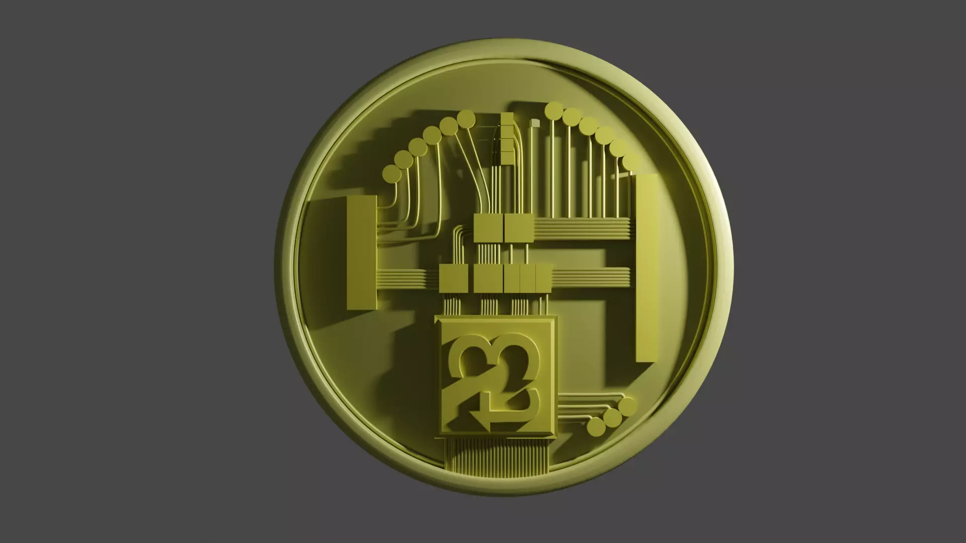 hi this model can use like coins bitcoin dollar etc Free low-poly 3D model