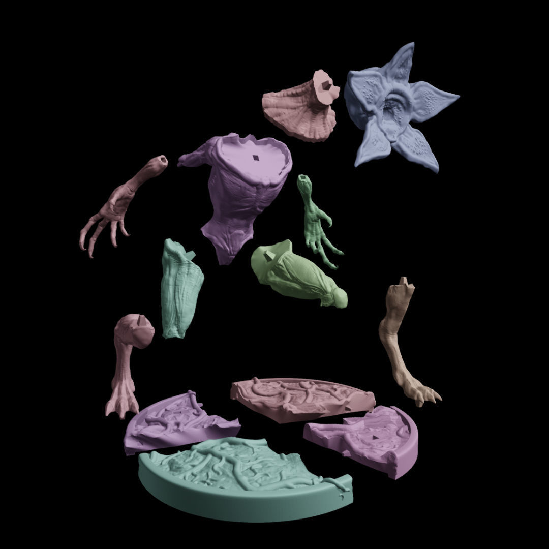 Demogorgon for 3D printing 3D print model_11