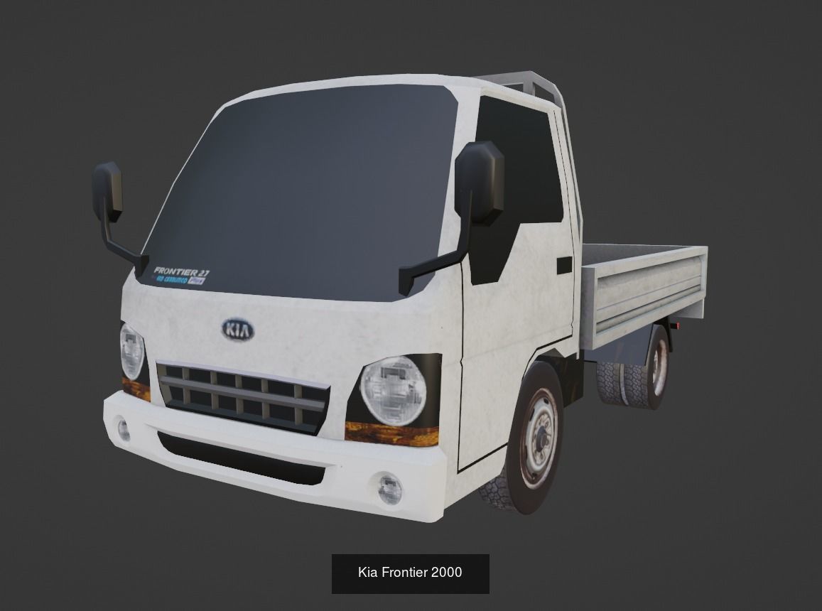 Korean Transport Vehicles Pack 3D Model Collection_1
