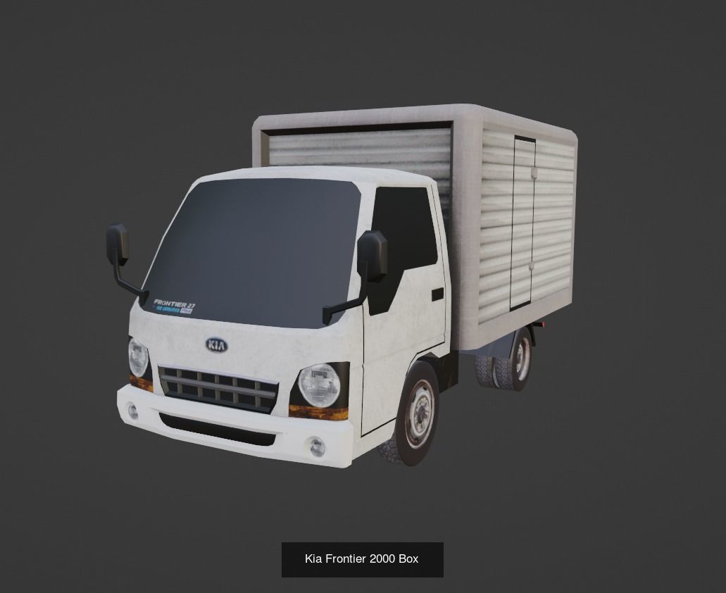 Korean Transport Vehicles Pack 3D Model Collection_2