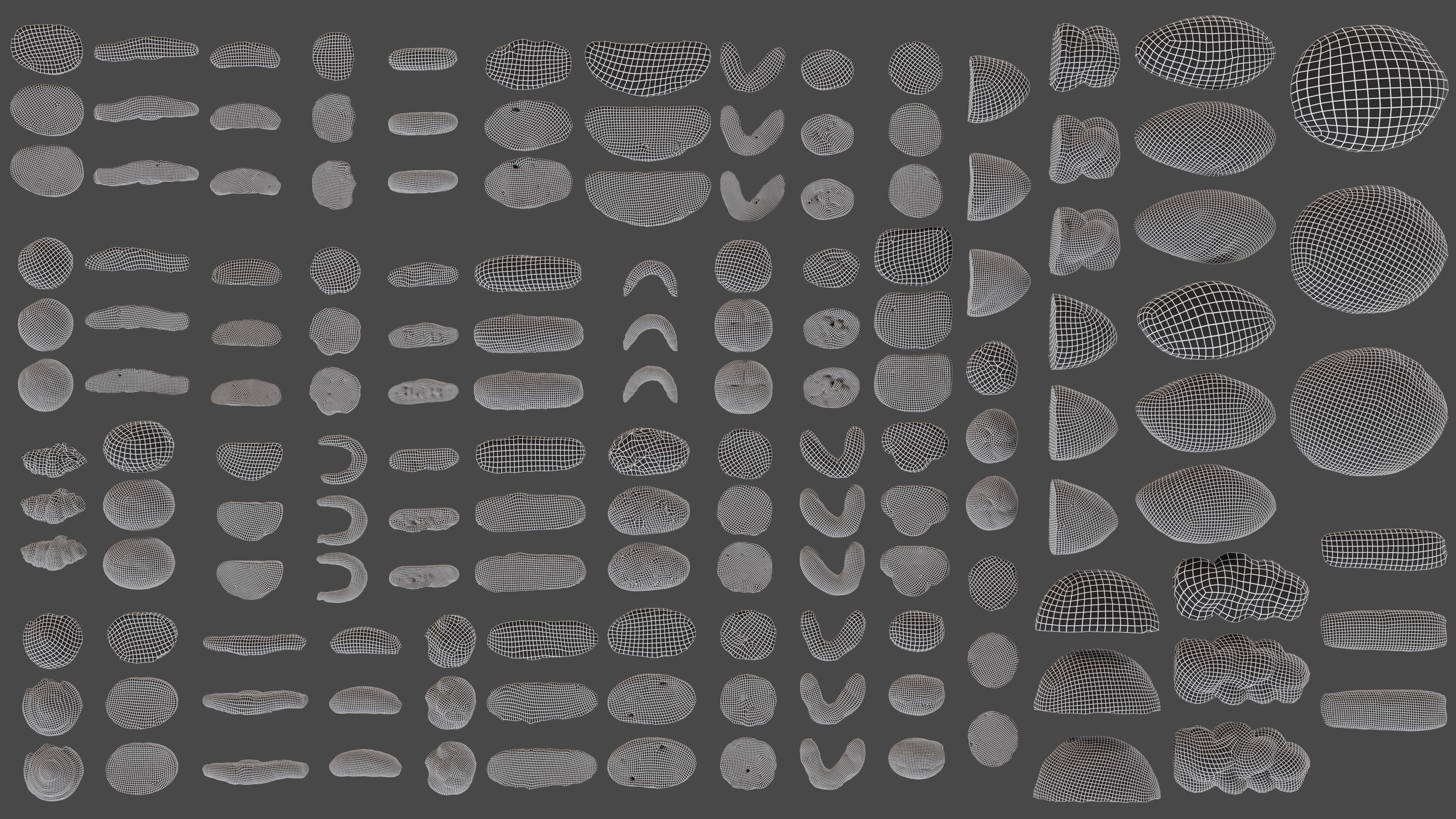 Pastries pack Low-poly 3D model_22
