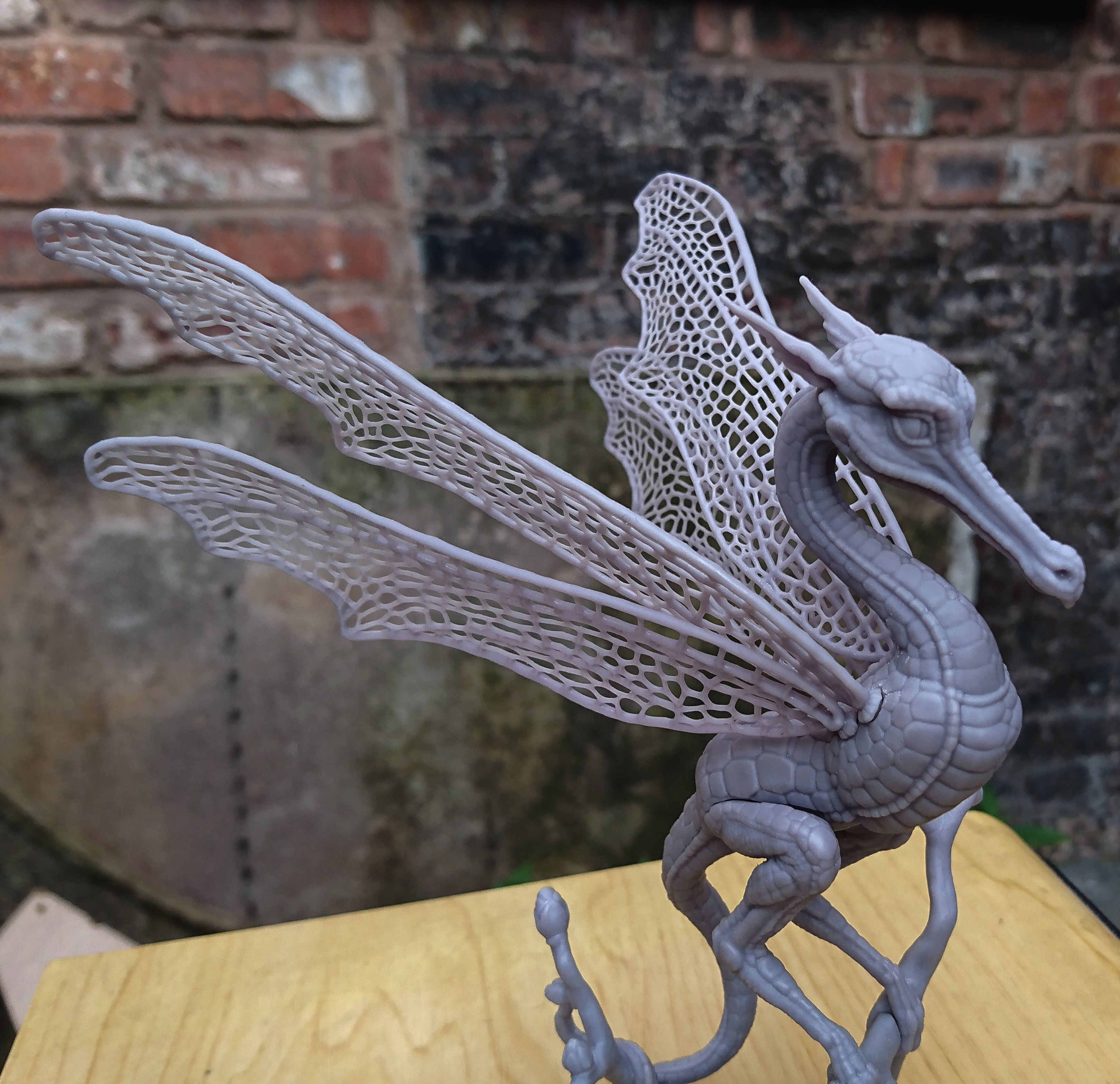 Dragon-Fly - Original Artwork for 3D Printing 3D print model_17